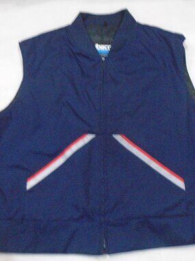 Vintage ELBECO Postal Letter Carrier/Mail Handler Zip-Up Vest Size 2XL/R